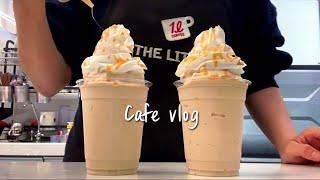 (Eng)Salted caramel has an irresistible charm/ cafe vlog / asmr