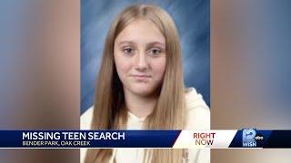 Family, volunteers search for missing Oak Creek teen in Bender Parkd