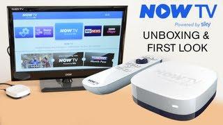 NOW TV - Unboxing & Set up test #NOWTVBox - £10 Smart TV Box