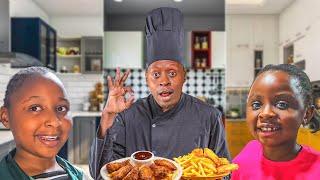 Cooking Chipo na KuKU  DONE!! - Chef Dad