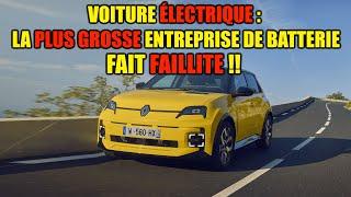 ÉNORME MAUVAISE NOUVELLE POUR LA VOITURE ÉLECTRIQUE