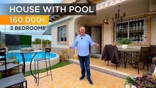 House in Spain ️ Renovated semi detached house in Lago Jardin with private pool in Torrevieja