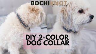 How To Use Color Cord To Make a Macrame Dog Collar In 8 Simple Steps