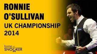 Ronnie O'Sullivan becomes the best at UK Championship 2014