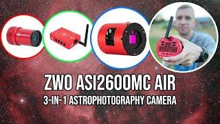 ZWO ASI2600MC AIR 3-in-1 Astrophotography Camera