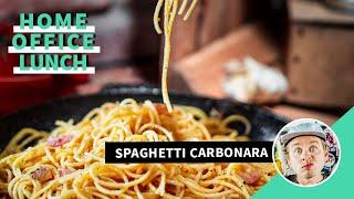 Italienischer Lunch: Spaghetti #Carbonara #pasta