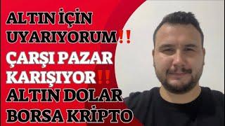 UYARIYORUM‼️SAKIN BUNU YAPMAYIN‼️Altın Yorumları.Dolar Yorumları.Borsa Yorumları.Gümüş.Bitcoin.Euro