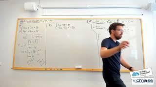 Matematik 2. EKVATIONSSYSTEM: ADDITIONSMETODEN (algebraisk lösning)