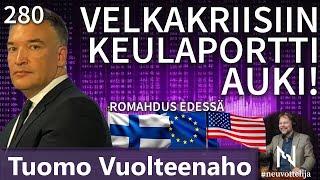 Velkakriisiin keulaportti auki Tuomo Vuolteenaho #neuvottelija 280