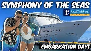 Symphony Of The Seas!! Vlog Day 1 | Embarkation Day #cruise #cruiseship #symphonyoftheseas