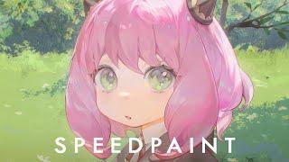 A n y a //  Photoshop SpeedPaint