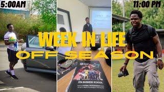 POV 23 years old footballer & entrepreneur week in the life | OFF SEASON - Road to pro 15