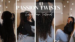 Doing my Own Passion Twists for the First Time ~ How To: Step by Step 