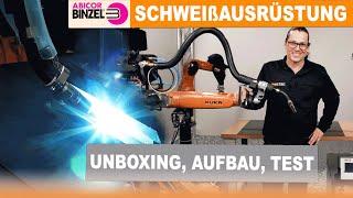 Schweißen mit einem Roboter - So funktioniert's | Werner Hampel - Der Roboterkanal