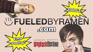 Fueled By Ramen's 2000's website was super Emo (FOB, Panic!, Paramore, TAI) | cozy afterhours # 3