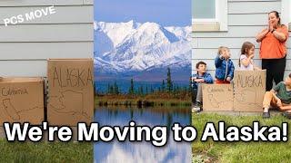  MOVING TO ALASKA! MILITARY ALASKA PCS MOVE