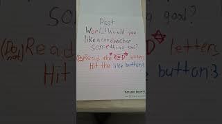 (DO NOT) READ THE RED LETTERS!!! #fear #help #death