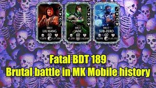 Fatal Black Dragon Tower 189 and 190 MK Mobile