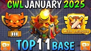 TOP 11 TH16 CWL Base Link 2025 | TH 16 WAR+CWL LEGEND BASE LINK  | TH16 BASES AFTER TH17 UPDATE