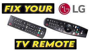 How To Fix Your LG TV Remote Control That is Not Working