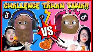 REACTION VIDEO LUCU TIKTOK !! KETAWA = MAKAN SAMYANG PALING PEDAS !! SIAPA MENANG ?? Feat @sapipurba