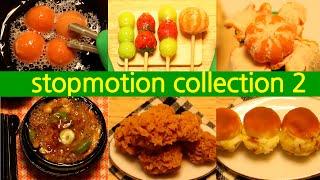 Stop Motion Cooking/ASMR/collection/clay animation/claymation/w motion