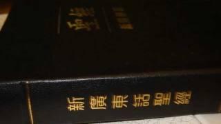 Leather Bound New Cantonese Bible