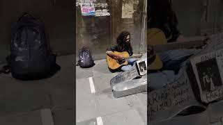 roadside real talent...amazing singing ️️#singer #artist #cannaughtplace #cp