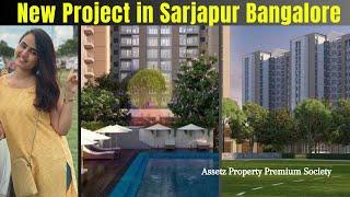 Assetz 63 Degree Premium Property in Bangalore Sarjapur | Walk around in the society