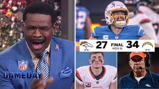 NFL GameDay | "This failure is unacceptable" - Michael Irvin rips Payton in Broncos loss to Chargers