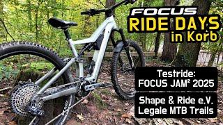 Das neue FOCUS JAM2 2025 | FOCUS RIDE DAYS auf den legalen Mountainbike Trails in KORB