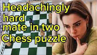 Find a checkmate in two moves