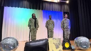 JROTC- Blue Knights Armed Exhibition Squad show 1