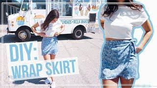 FAUX WRAP SKIRT | DIY | smilesfornicole