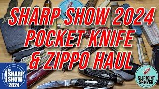 Sharp Show 2024 Pocket Knife & Zippo Haul