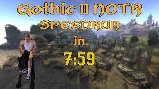 Gothic 2 NOTR Any% Speedrun 7:59.118 [Former WR]