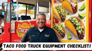 5 Essential EQUIPMENT You Need to Run a Successful TACO FOOD TRUCK