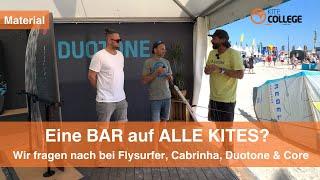 Kitecollege I Eine Kite-Bar für alle Kites ? I Was ist mit der Sicherheit? I Wir fragen nach!