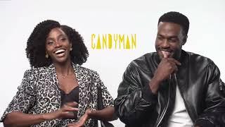 Yahya Abdul-Mateen II and Teyonah Parris talk "Candyman!"