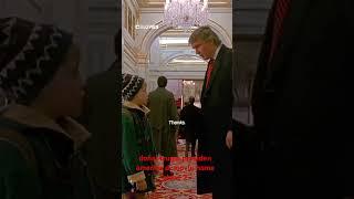 Donal trump presiden Amerika dimovie home alone 2 #short