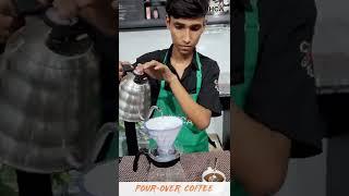 POUR OVER COFFEE || BARISTA TRAINING || IIHCA KHATIMA