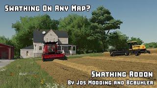 FS22 Swathing Addon Preview