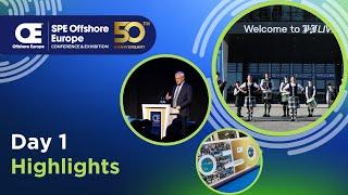 SPE Offshore Europe 2023 | Day 1 Highlights