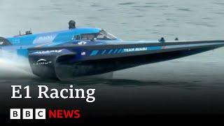 E1 Racing: The tech powering the world’s first electric raceboat championship | BBC News