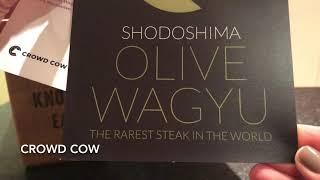 Crowd Cow A5 Wagyu Unboxing and Review Dec 20'