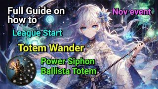 [PoE 3.25] League Start Build Guide for Power Siphon Ballista Hierophant | My build for the Events
