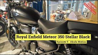 4K | Royal Enfield Meteor 350 Stellar Black | Akula Matiau | The Bikers Joint : Episode 5