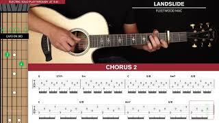 Landslide Guitar Cover Fleetwood Mac |Tabs + Chords|