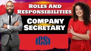 Everyone Loves these Roles And Responsibilities of A Company Secretary, in 2023 Duties of A CS