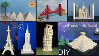 DIY PAPER LANDMARKS PART 1 I DIY PROJECTS I HOME DECOR IDEAS I DIY PAPER CRAFTS I DIY PAPER MODELS